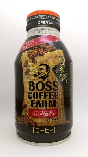 サントリー ボス コーヒーファーム ブラック 無糖