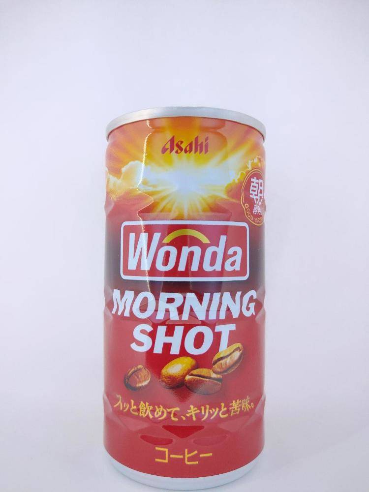 アサヒ飲料 ワンダ モーニングショット 朝専用 スッと飲めてキリッと