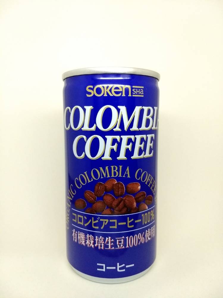 創健社 コロンビアコーヒー | 缶コーヒー図鑑