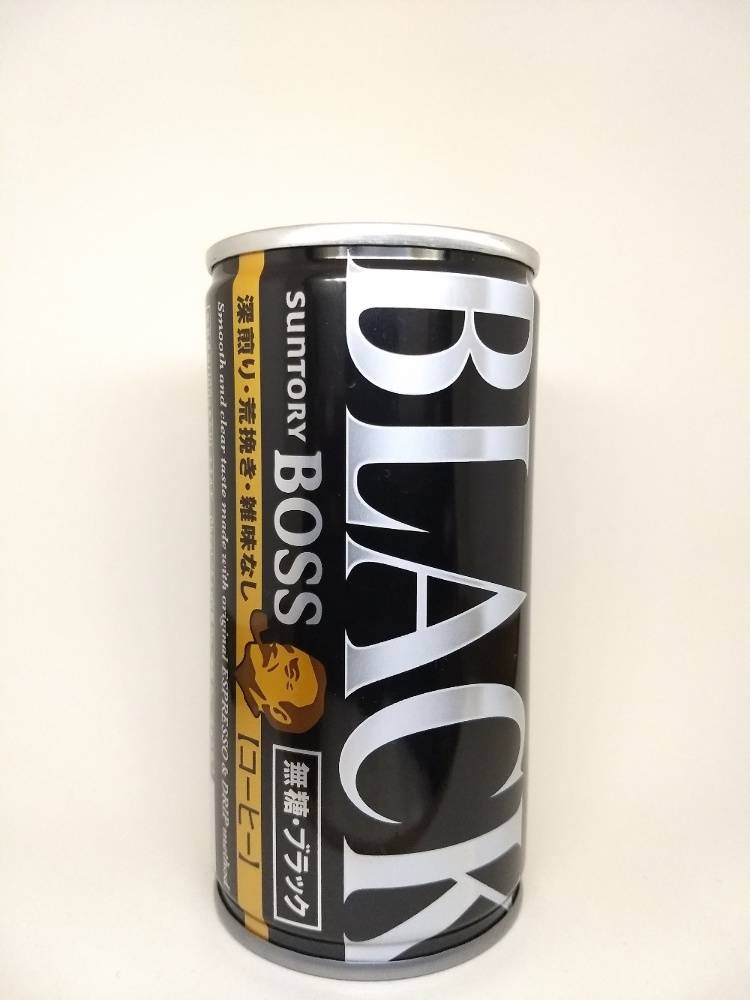 サントリー ボス ブラック 缶コーヒー図鑑