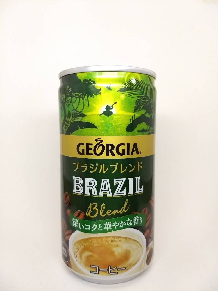 コカコーラ ジョージア ブラジルブレンド 缶コーヒー図鑑