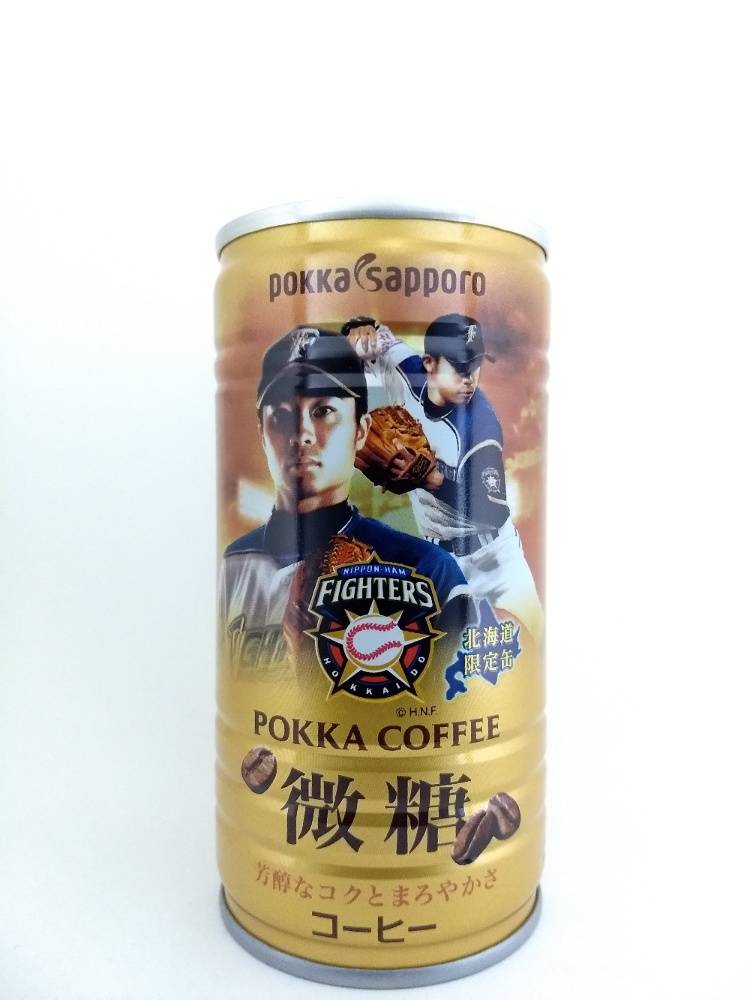 ポッカサッポロ ポッカコーヒー 微糖 北海道日本ハムファイターズ缶