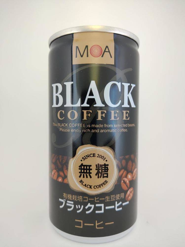 エムオーエー商事 ブラックコーヒー 無糖 | 缶コーヒー図鑑