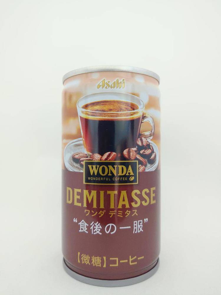 アサヒ ワンダ デミタス 食後の一服 缶コーヒー図鑑