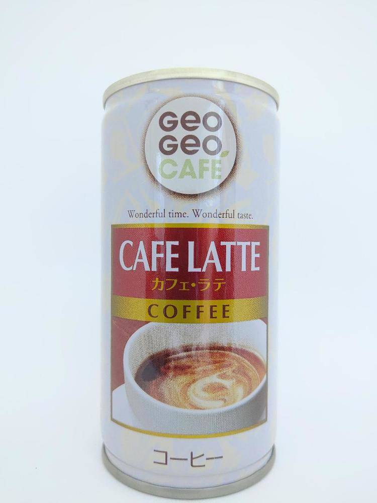 【海外 正規品】 三本珈琲 ジェオジェオカフェ カフェラテ | 缶コーヒー図鑑 特撮
