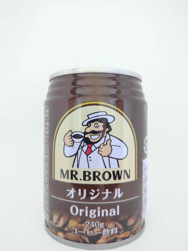 金車 ミスターブラウン オリジナル 缶コーヒー図鑑