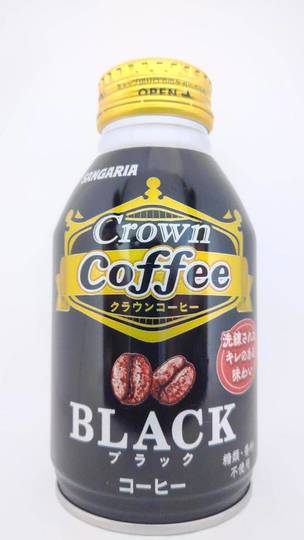 日本サンガリアべバレッジカンパニー クラウンコーヒー ブラック 洗練されたキレのある味わい