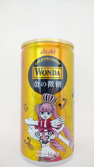 アサヒ飲料 ワンダ 金の微糖 ワンピースコラボデザイン缶