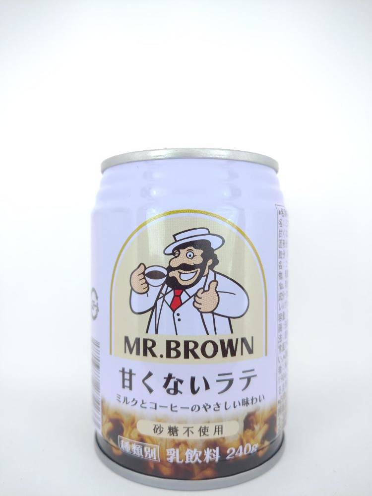 金車 ミスターブラウン 甘くないラテ ミルクとコーヒーのやさしい