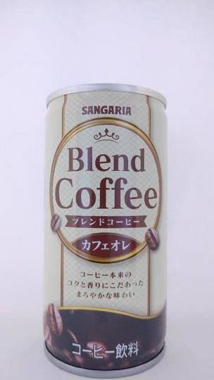 日本サンガリアベバレッジカンパニー ブレンドコーヒー カフェオレ