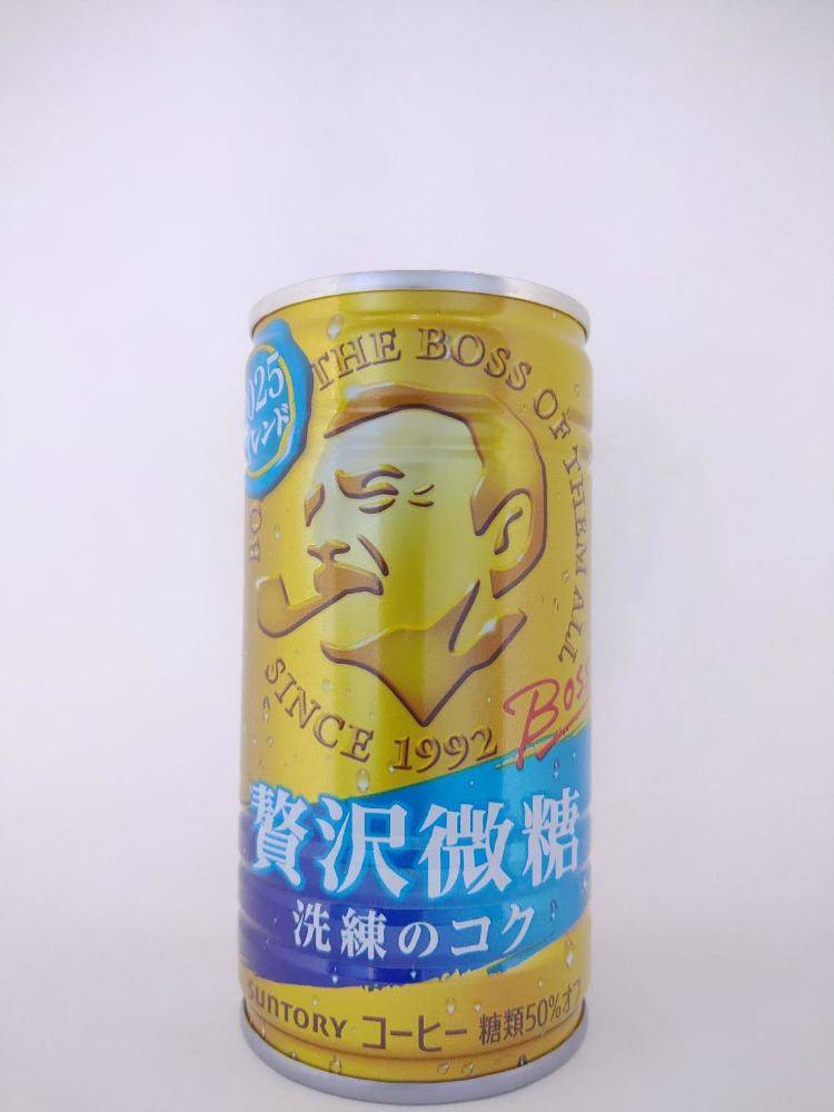 サントリーフーズ ボス 贅沢微糖 洗練のコク 2025ブレンド | 缶