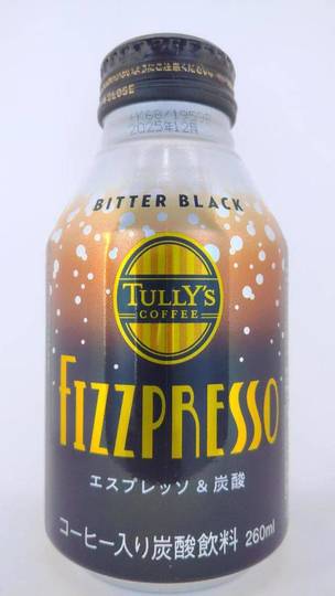 伊藤園 タリーズコーヒー ビターブラック フィズプレッソ エスプレッソ＆炭酸