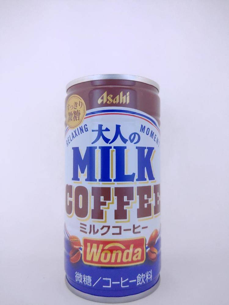 アサヒ飲料 ワンダ 大人のミルクコーヒー すっきり微糖 | 缶コーヒー図鑑