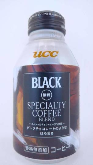 ユーシーシー上島珈琲 ブラック無糖 スペシャルティコーヒーブレンド スペシャルティコーヒー51%使用 ダークチョコレートのようなほろ苦さ