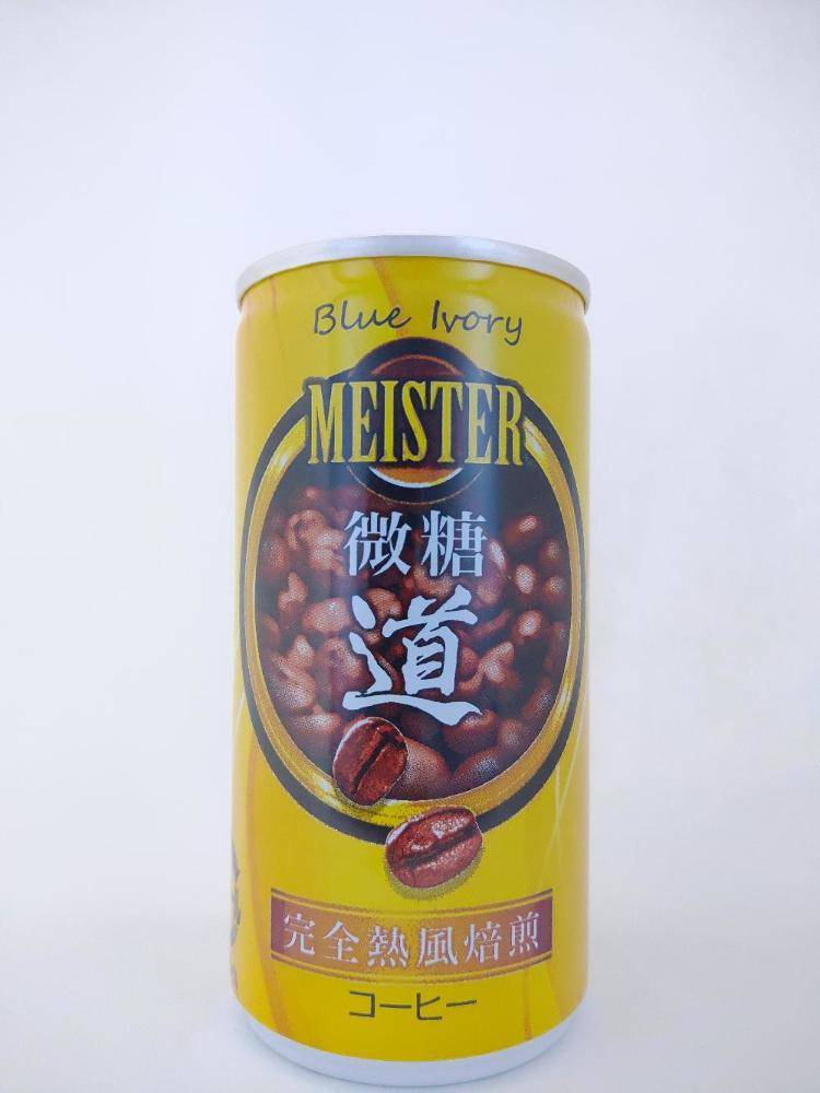 ロックス ブルーアイボリー マイスター 微糖 道 完全熱風焙煎 | 缶