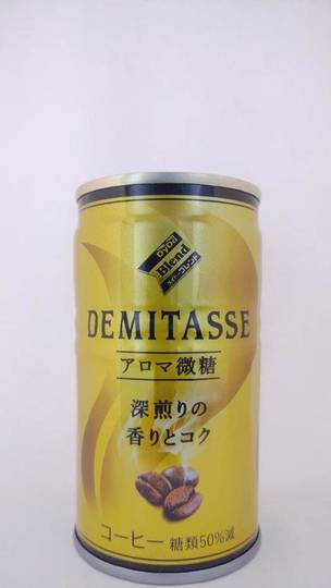 ダイドードリンコ ダイドーブレンド デミタス アロマ微糖 深煎りの香りとコク