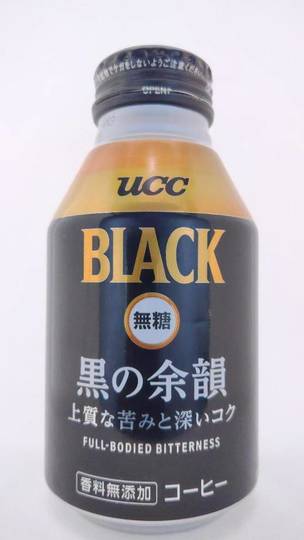 ユーシーシー上島珈琲 ブラック無糖 黒の余韻 上質な苦味と深いコク ユーシーシー上島珈琲 ブラック無糖 黒の余韻 上質な苦味と深いコク