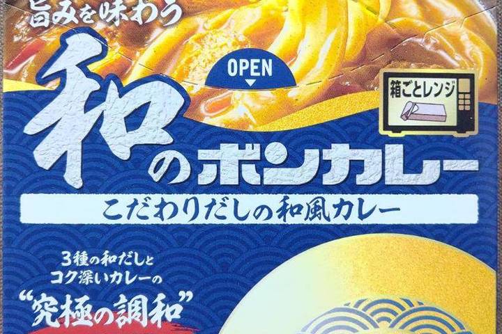 大塚食品 旨みを味わう和のボンカレー こだわりだしの和風カレー ３種の和だしとコク深いカレーの究極の調和